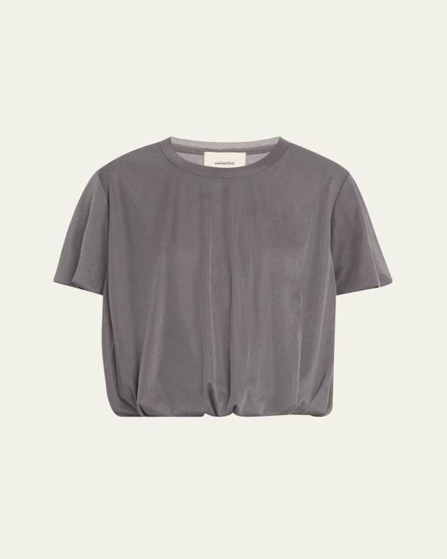 Victoria Elastic Hem Top